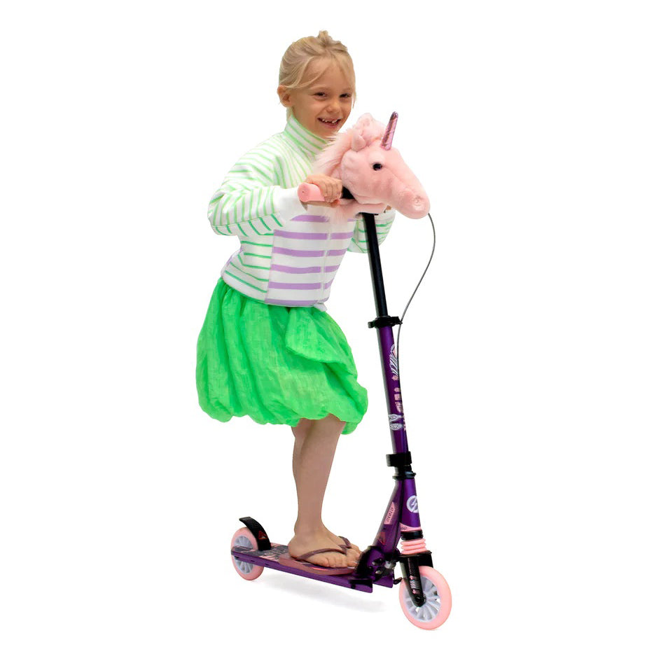Wild & Soft Scooter Head - Pink Unicorn for handlebars