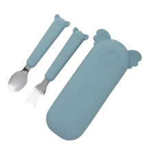 Load image into Gallery viewer, The Cotton Cloud Zoe Koala Cutlery Set for toddlers