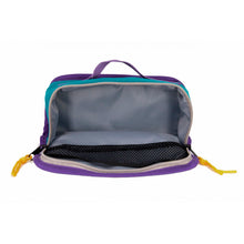 Load image into Gallery viewer, box pencil case (trousse boitein) in green and purple for kids, teens, students from Leçons de Choses