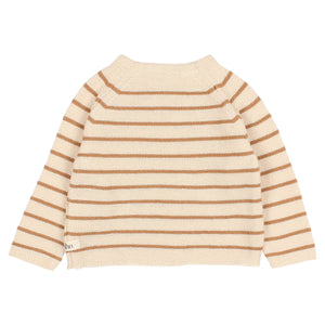 Tricot jumper with stripes for newborns and babies from Búho