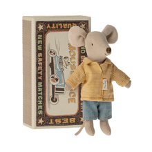Load image into Gallery viewer, Maileg Big Brother Mouse In Matchbox for kids/children