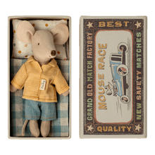 Load image into Gallery viewer, Maileg Big Brother Mouse In Matchbox