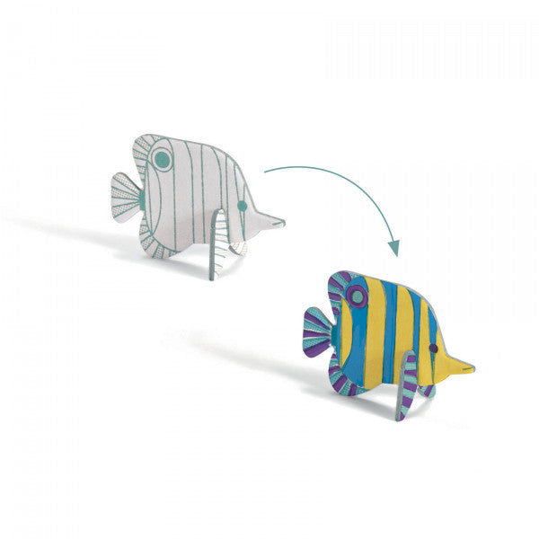 Color-Assemble-Play - Sea life for kids from djeco