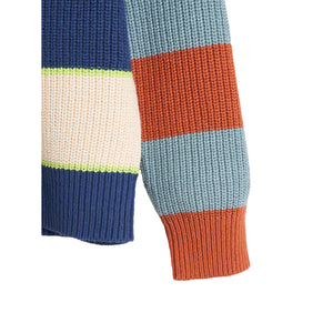 striped knitted sweater for kids from bellerose