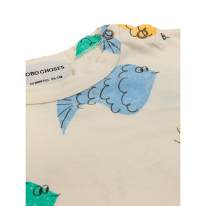 Bobo Choses Multicolour Fish All Over T-Shirt for babies and toddlers