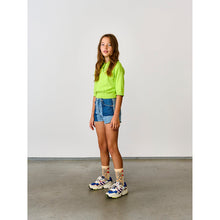 Load image into Gallery viewer, denim shorts with raw edges for kids from bellerose