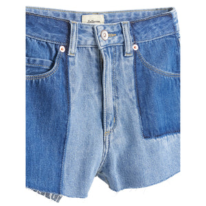 shorts with patchwork effect from bellerose for kids