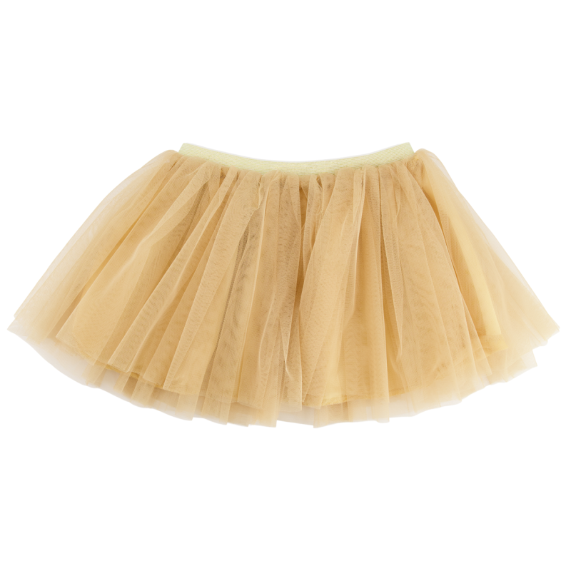 short gold tutu skirt from obi obi paris for kids