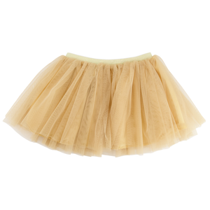 short gold tutu skirt from obi obi paris for kids