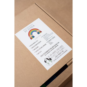 Koko Cardboards DIY Rainbow classic colour