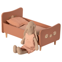 Load image into Gallery viewer, mini wooden bed in colour rose from maileg