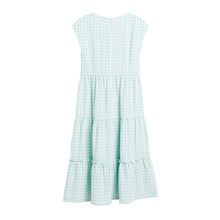 Load image into Gallery viewer, mint gingham dress for teens from bellerose