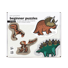 Load image into Gallery viewer, Wee Gallery Beginner Puzzle - Dino