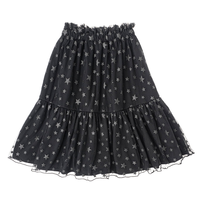 Tocoto Vintage Stars Tulle Midi Skirt
