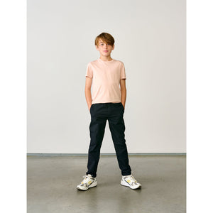 tapered legs trousers with concealed side pockets from bellerose for kids