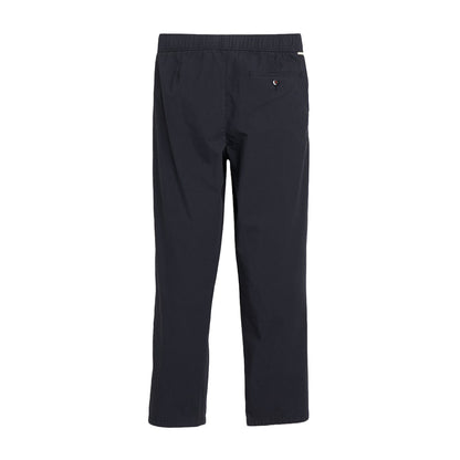 america dark blue trousers in a cotton blend from bellerose for kids