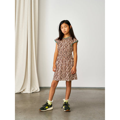 cool pokebol leopard dress from bellerose for teens