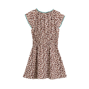 leopard print mini dress from bellerose for teens