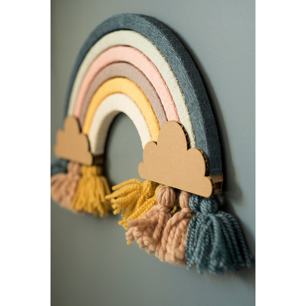 Koko Cardboards DIY Rainbow for kids in colour dirty roses
