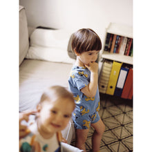 Load image into Gallery viewer, blue cotton shorts for babies and toddlers from bobo choses