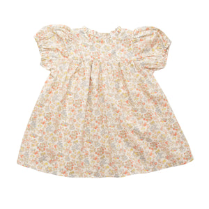 cats cradle dress with floral print from nellie quats for babies and toddlers