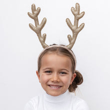 Load image into Gallery viewer, Mimi &amp; Lula Glitter Antlers for kids/children