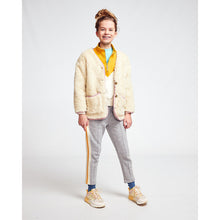 Load image into Gallery viewer, Juana Tape Sweater Pants in the colour oxford in the fabric recycled brushed sweats for kids/children and teens/teenagers from ao76