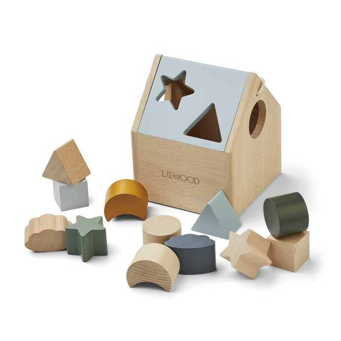 Liewood Ludwig Puzzle House for toddlers
