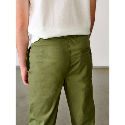 pharel trousers / pants with pockets in colour army from bellerose for kids