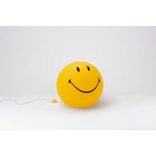 Load image into Gallery viewer, smiley led lamp in yellow from mr maria for kids