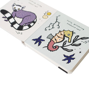 Wee Gallery Touch and Feel Book - Tails for babies and toddlers