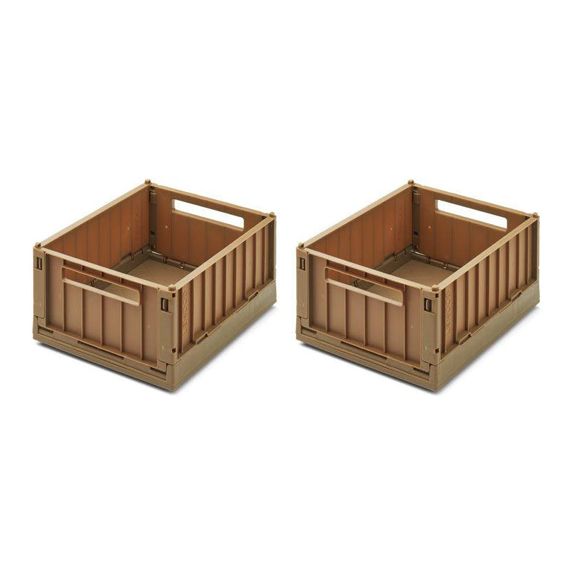 Liewood Weston Small Storage Box With Lid 2 Pack for toys