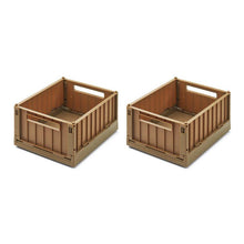 Load image into Gallery viewer, Liewood Weston Small Storage Box With Lid 2 Pack for toys