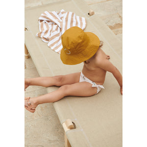 bianca swim pants for toddlers and kids in colour peach/sea shell mix from liewood