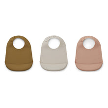 Load image into Gallery viewer, Liewood Maru Silicone Bib 3-Pack