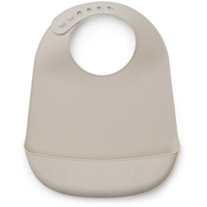 Liewood Maru Silicone Bib 3-Pack in the colour dark rose multi mix (white, brown, pink) for babies