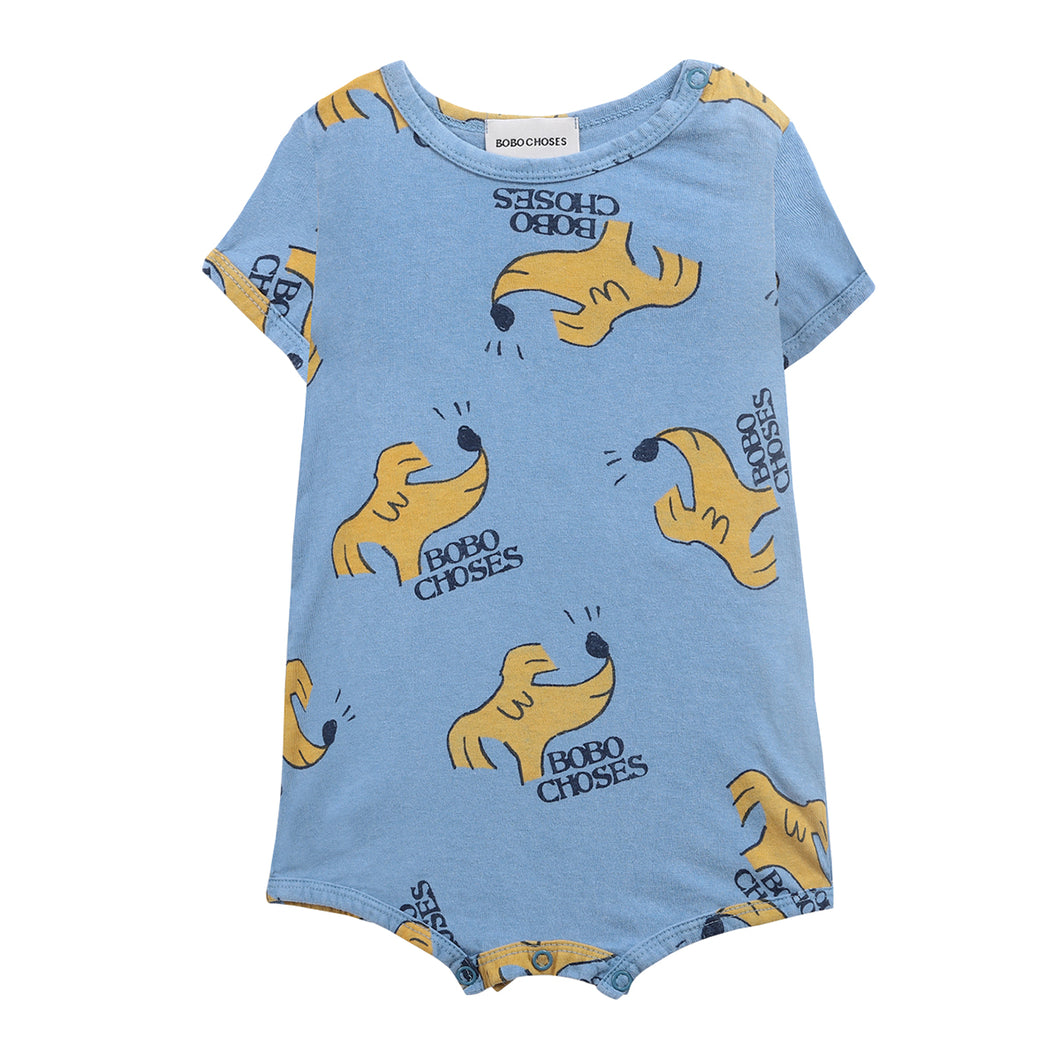 Bobo Choses Sniffy Dog All Over Playsuit