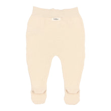 Load image into Gallery viewer, Búho Footed Leggings in the colour sand/beige for newborns and babies
