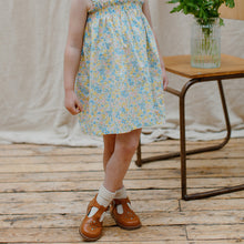 Load image into Gallery viewer, cotton Daisy Chain Dress in Meadowland liberty print for toddlers, kids/children from nellie quats