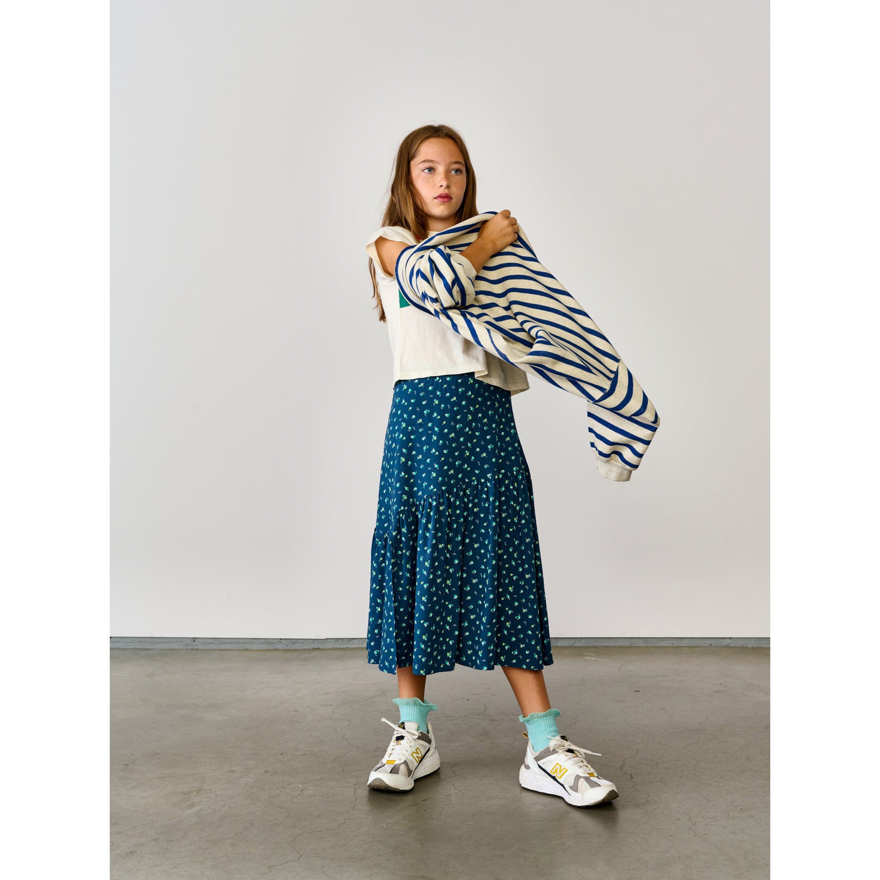 Cropped sweatshirt for kids from Bellerose