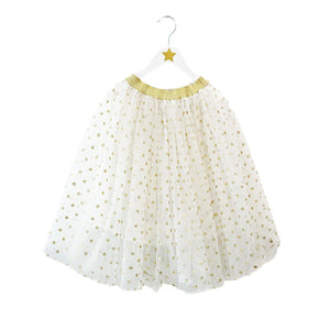 Ratatam Long Polka Dot Skirt