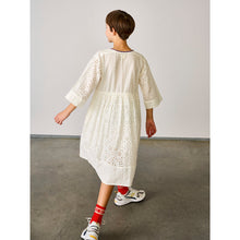 Load image into Gallery viewer, hoboes dress in white from bellerose for kids