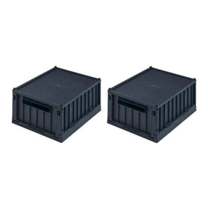 Liewood Weston Small Storage Box With Lid 2 Pack for storage