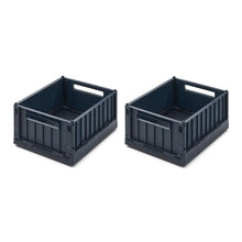 Load image into Gallery viewer, Liewood Weston Small Storage Box With Lid 2 Pack