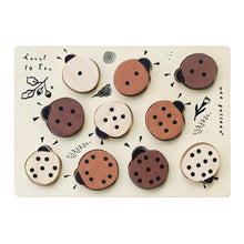 Load image into Gallery viewer, Wee Gallery Wooden Tray Puzzle - Count to 10