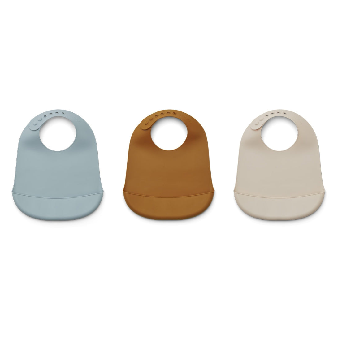 Liewood Maru Silicone Bib 3-Pack