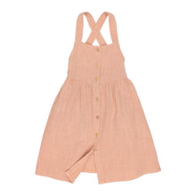 Load image into Gallery viewer, vintage rose dungaree dress from Búho Barcelona