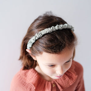 Mimi & Lula Gingham Scrunchie Alice Band for kids