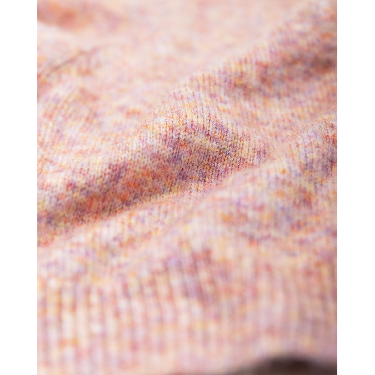 knit joice cardigan in a dusty pink colour with button closure and a shorter fit from ao76 for kids/children and teens/teenagers