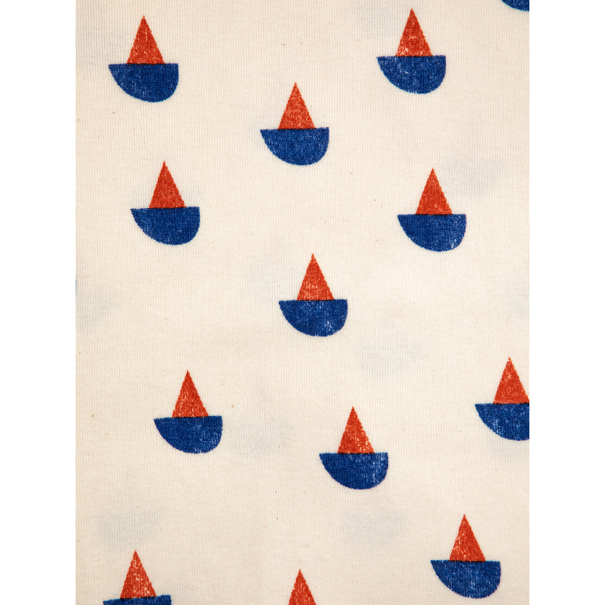 sail boat all over print brody and light grey body set from bobo choses for newborns and babies